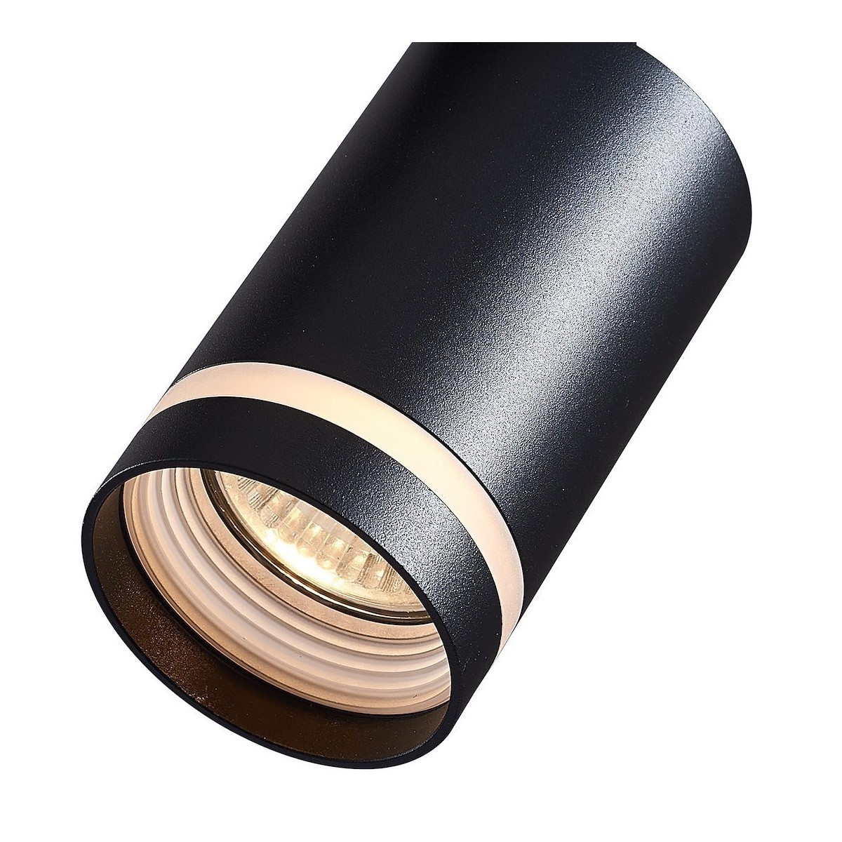 MiLagro Track Spot Pipe Ring Czarny 1xGU10 ML7669