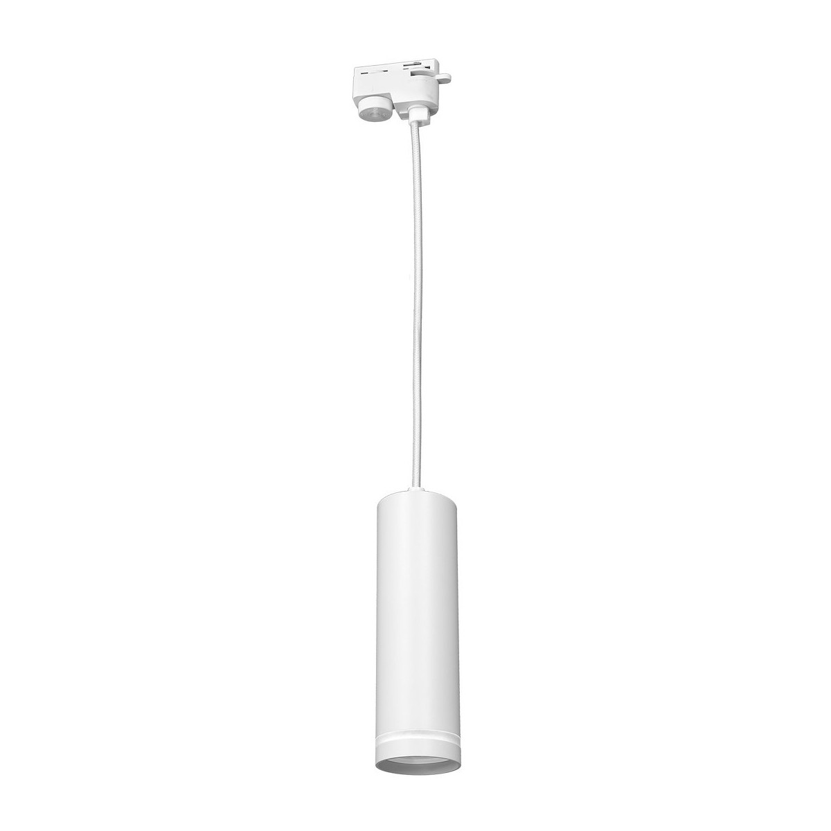 MiLagro Pipe Ring Track Pendant Light Biały oryginalne źródło światła