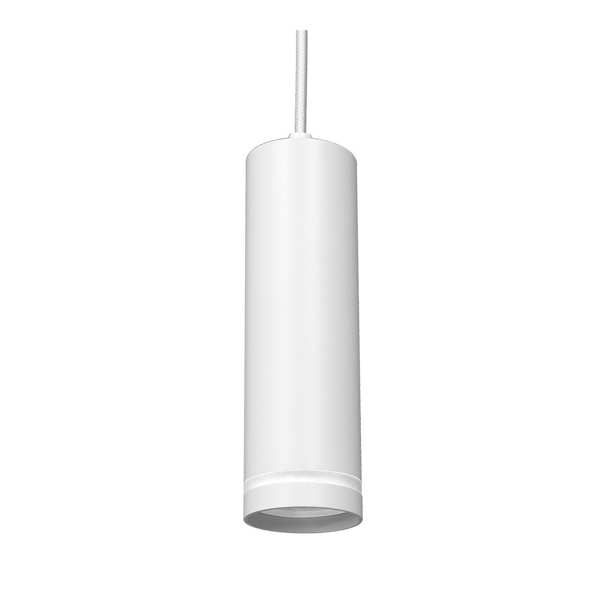 MiLagro Pipe Ring Track Pendant Light Biały 1xGU10 ML7672
