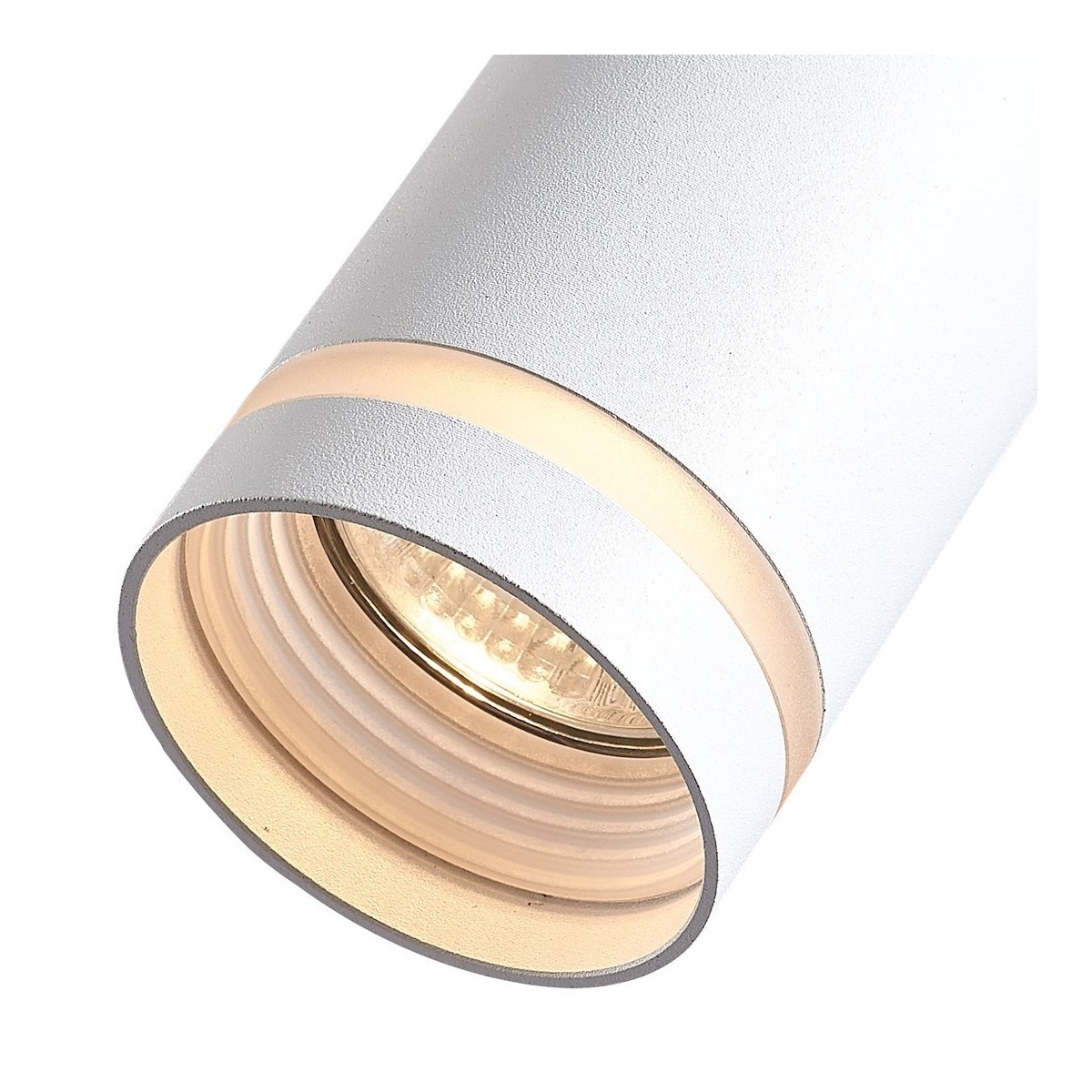 MiLagro Pipe Ring Track Pendant Light Biały oryginalne źródło światła