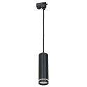 MiLagro Pipe Ring Track Pendant Light Black niepowtarzalne oświetleni