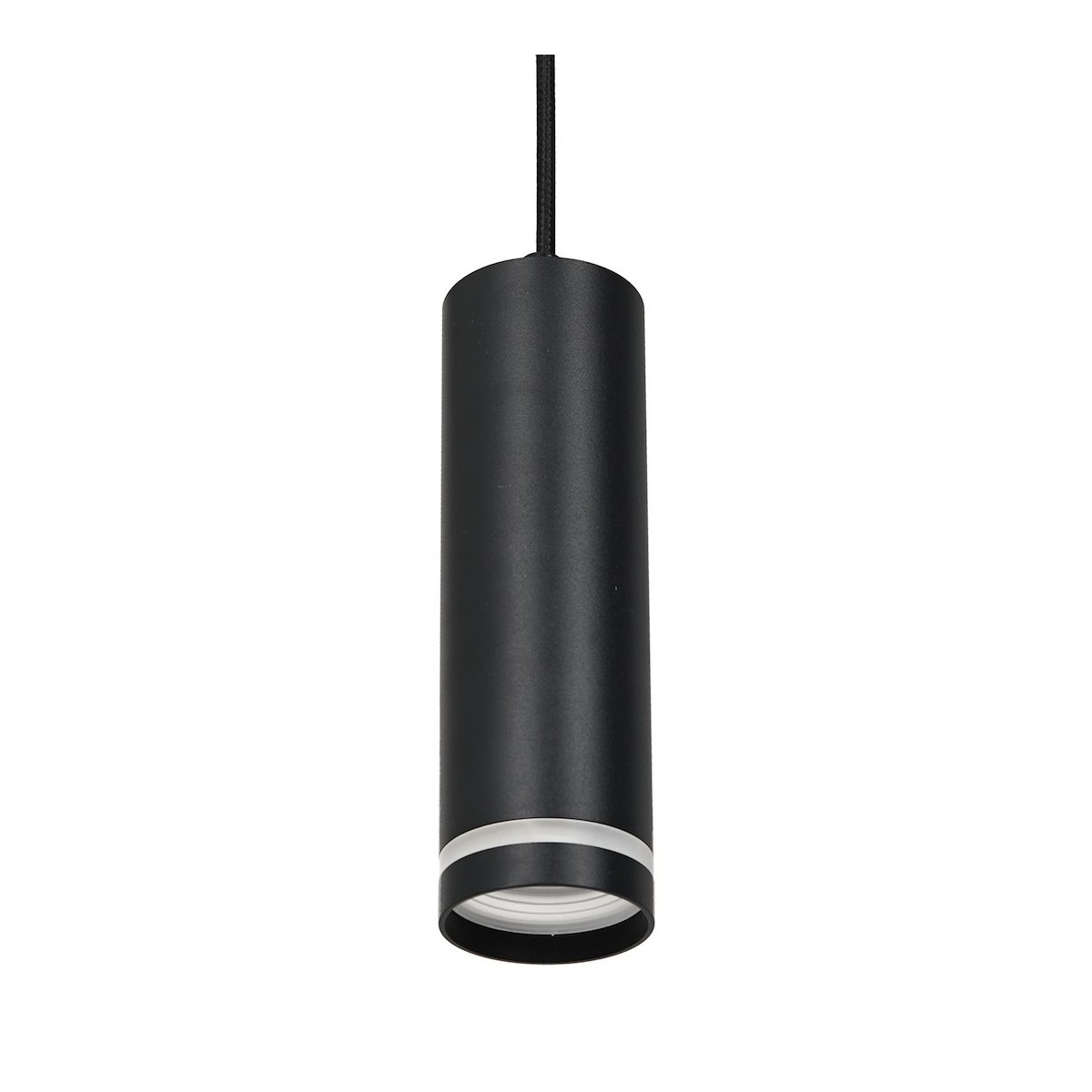 MiLagro Pipe Ring Track Pendant Light Black 1xGU10 ML7673