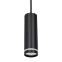 MiLagro Pipe Ring Track Pendant Light Black niepowtarzalne oświetleni