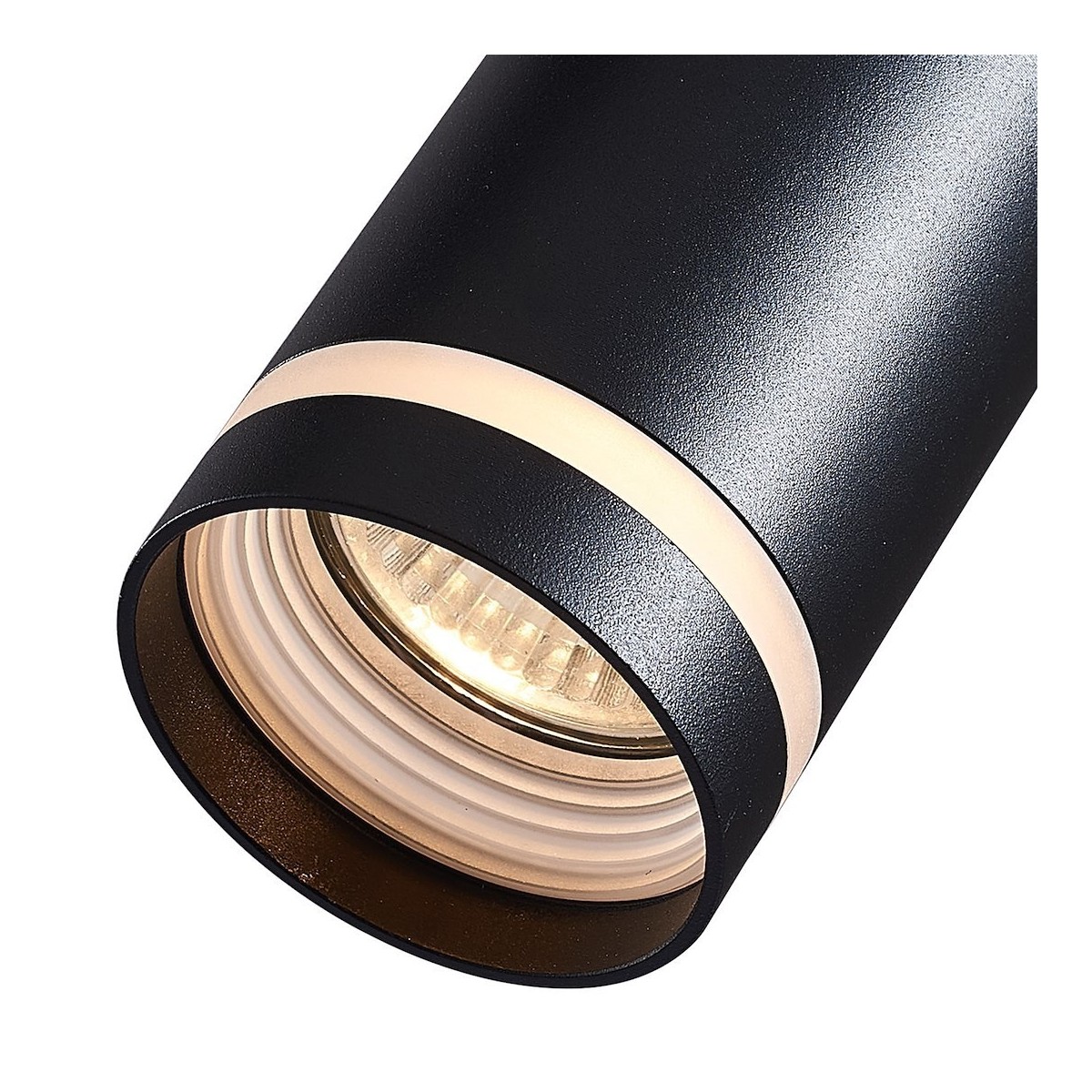 MiLagro Pipe Ring Track Pendant Light Black 1xGU10 ML7673