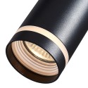MiLagro Pipe Ring Track Pendant Light Black niepowtarzalne oświetleni