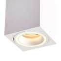 MiLagro Bima Ring Square 1xGU10 Biały ML7684