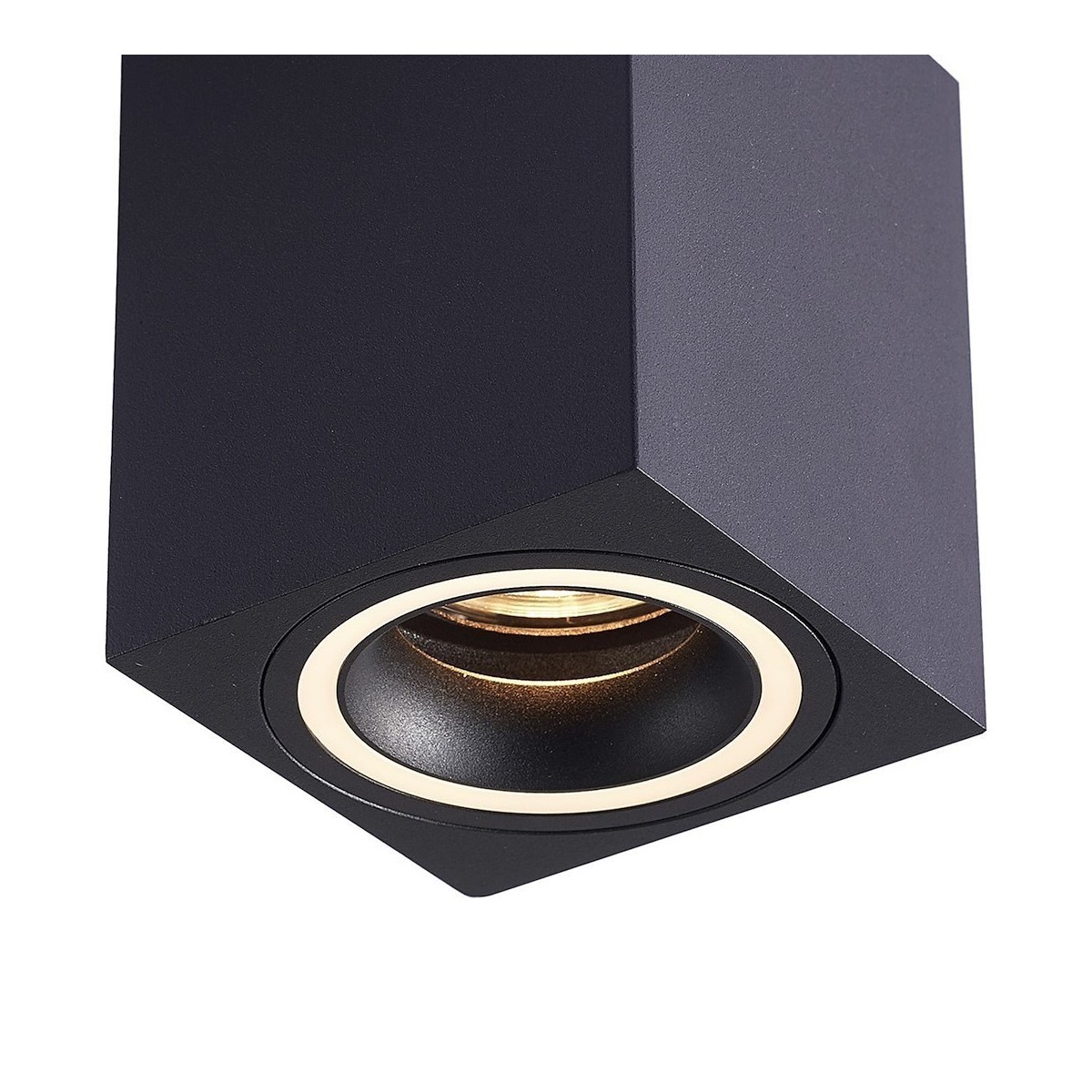 MiLagro Bima Ring Square Black 1xGU10 ML7685