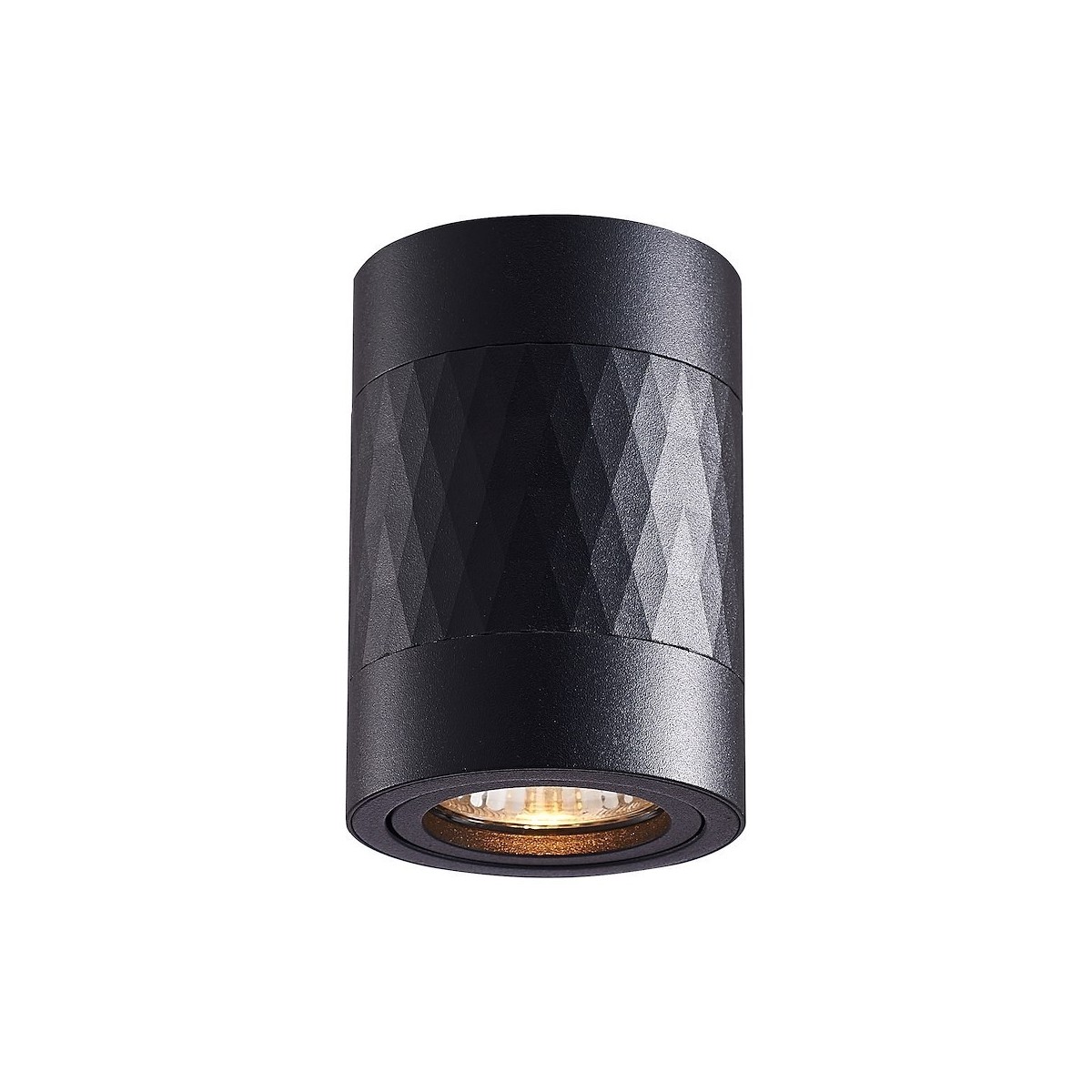MiLagro Bima Arte Round Black 1xGU10 ML7687