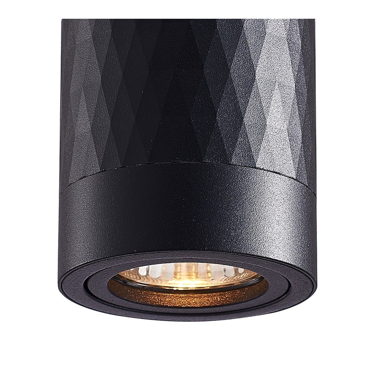 MiLagro Bima Arte Round Black GU10 unikalne oświetlenie