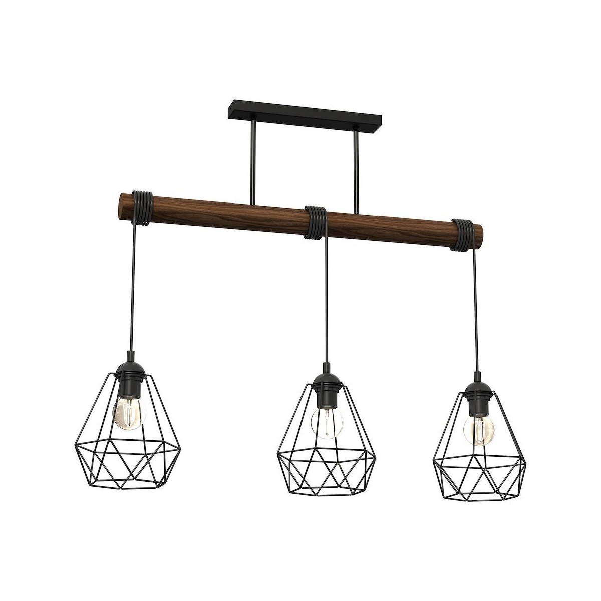 MiLagro Lampa wisząca ACERO 3xE27 MLP7888