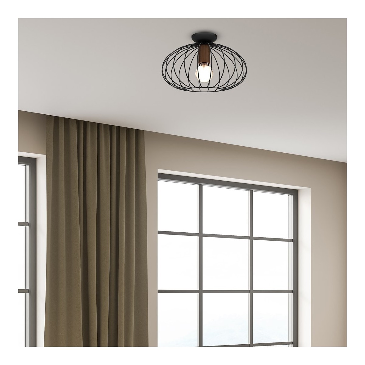 MiLagro Lampa sufitowa MERIDIANO E27 stylowe lampy sufitowe