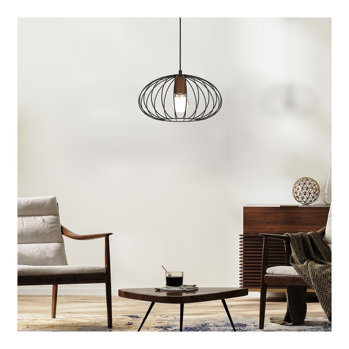 MiLagro Lampa wisząca MERIDIANO 1xE27 oświetlenie klasy premium