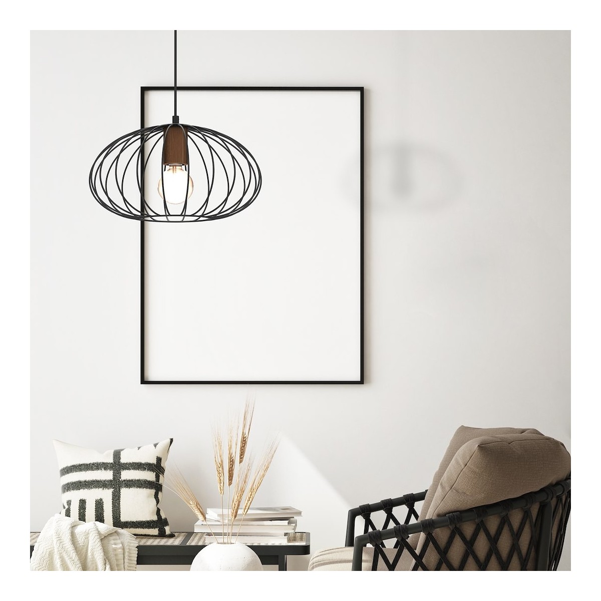 MiLagro Lampa wisząca MERIDIANO 1xE27 oświetlenie klasy premium