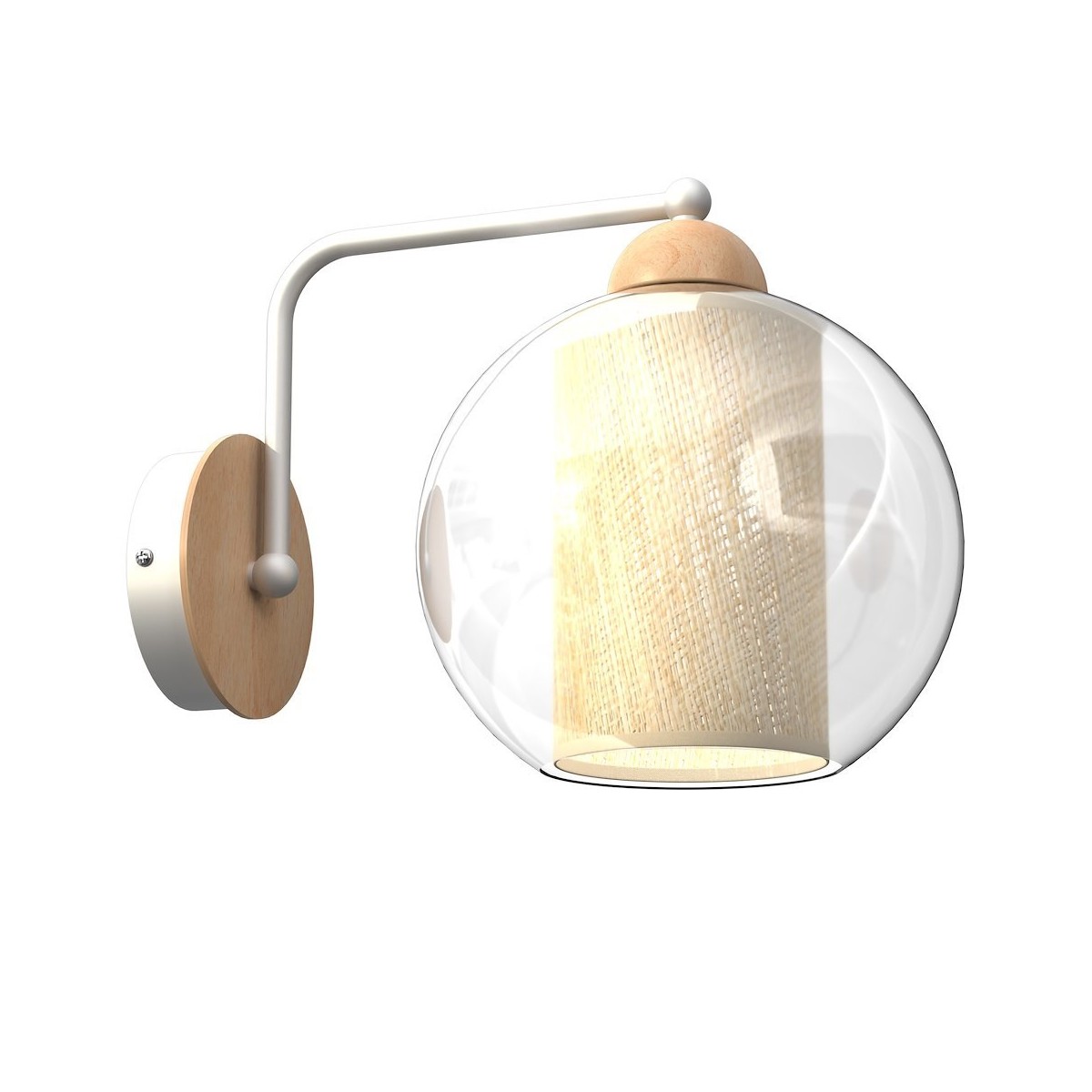 MiLagro Kinkiet TELA 1xE27 nowoczesne lampy do wnętrz
