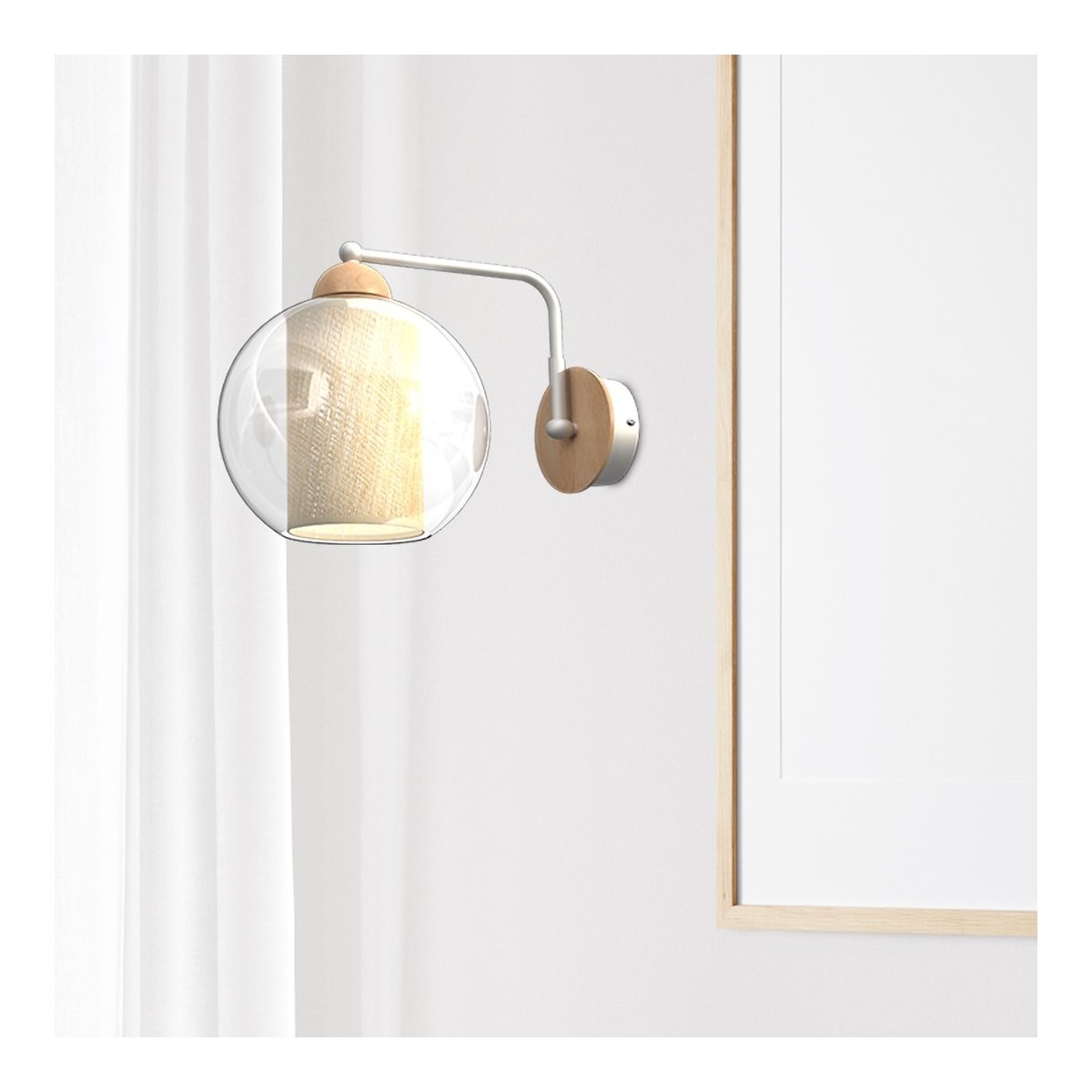 MiLagro Kinkiet TELA 1xE27 MLP7954