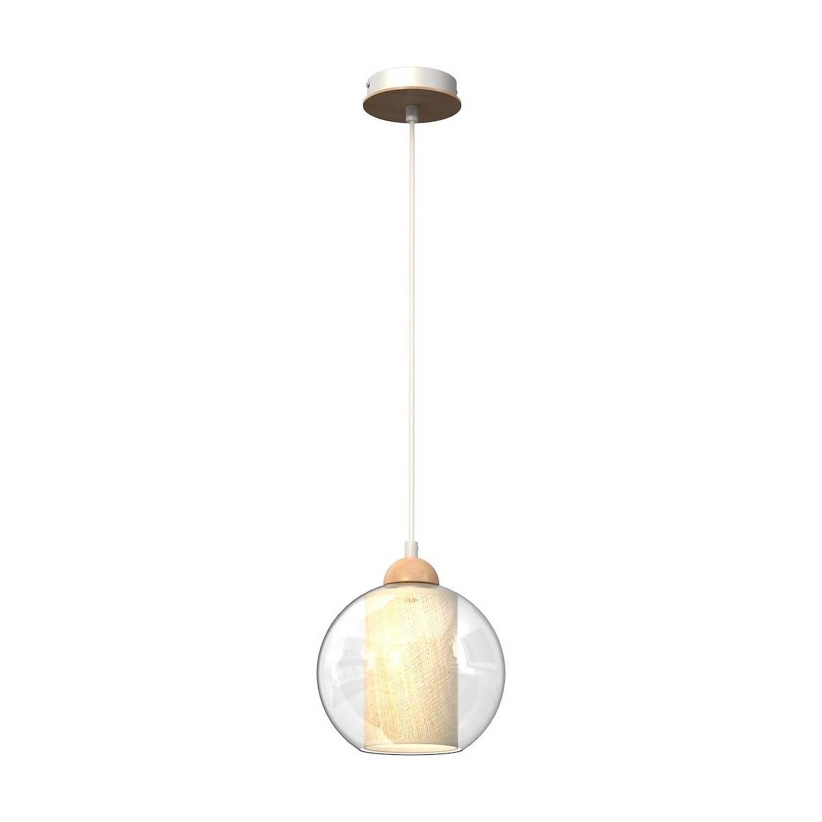 MiLagro Lampa wisząca TELA 1xE27 fi20 MLP7955