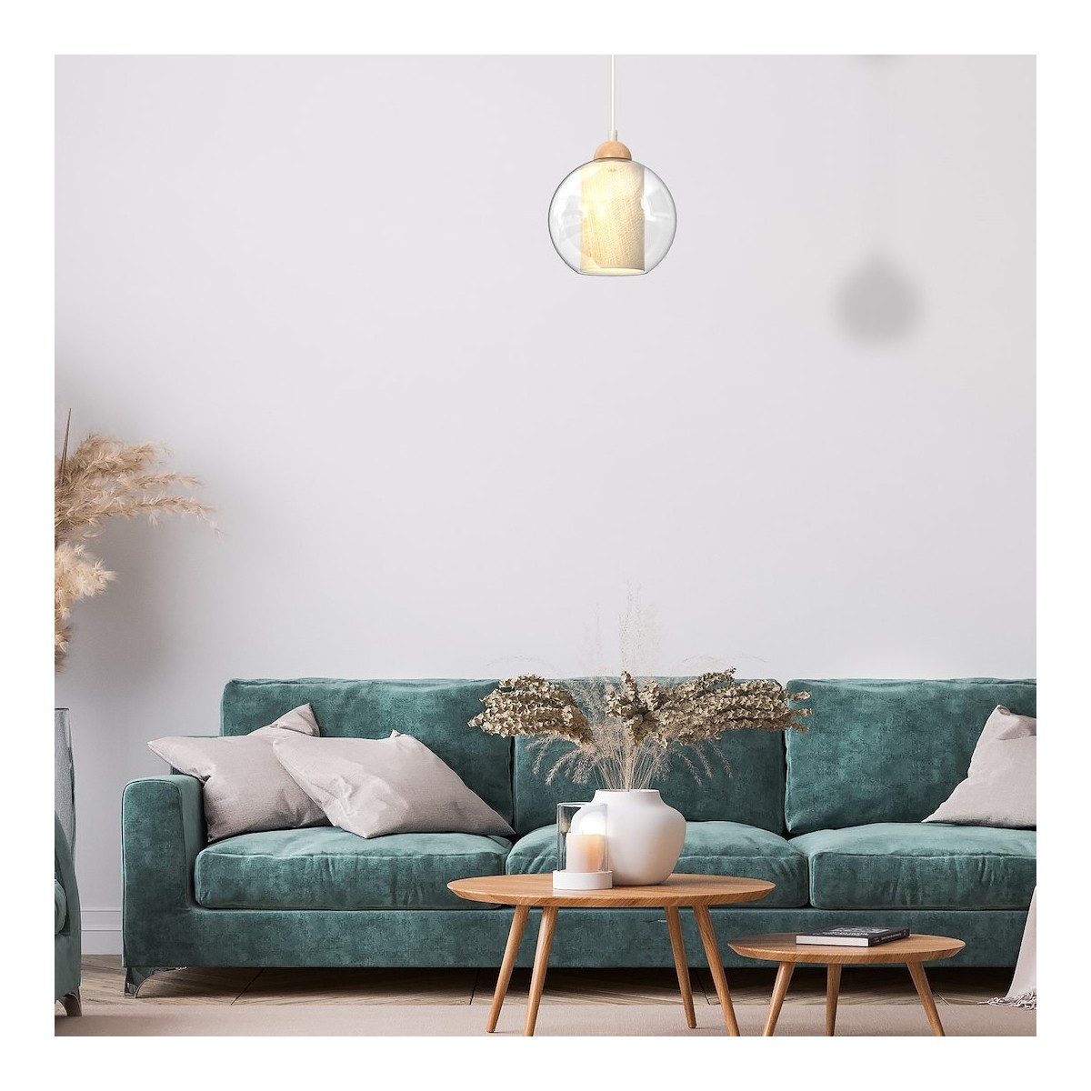 MiLagro Lampa wisząca TELA 1xE27 fi20 MLP7955