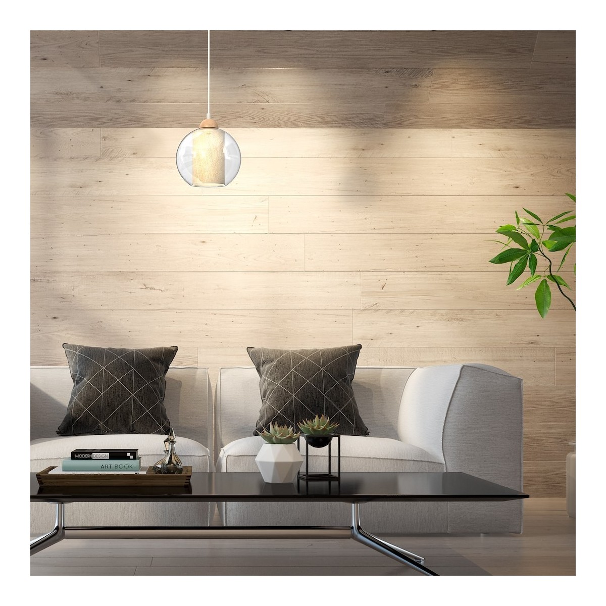 MiLagro Lampa wisząca TELA fi20 designerskie lampy LED