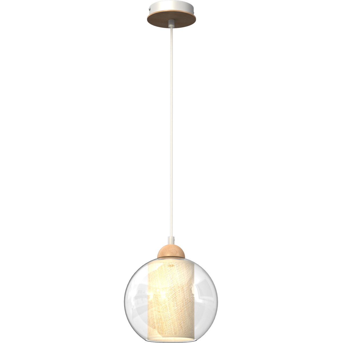 MiLagro Lampa wisząca TELA 1xE27 fi20 MLP7955