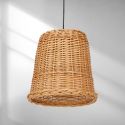 MiLagro VIMINI Natural Wood 1xE27 nowoczesne oświetlenie