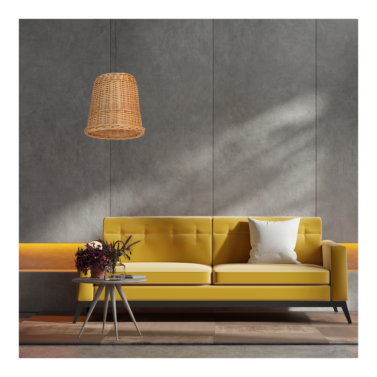 MiLagro Lampa wisząca VIMINI NATURAL WOOD 1xE27 MLP7990