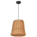 MiLagro Lampa wisząca VIMINI NATURAL WOOD 1xE27 MLP7990