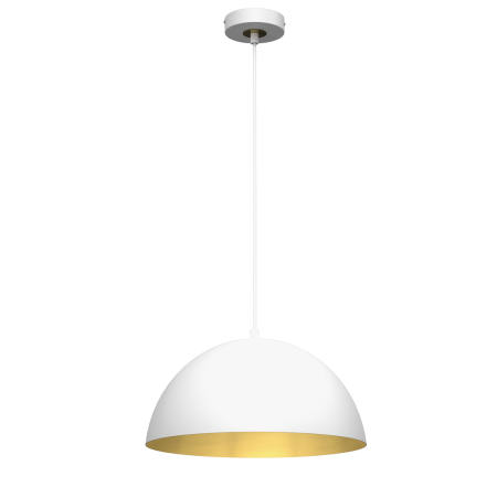 MiLagro Lampa BETA Biały/Złoty 35cm nastrojowe światło