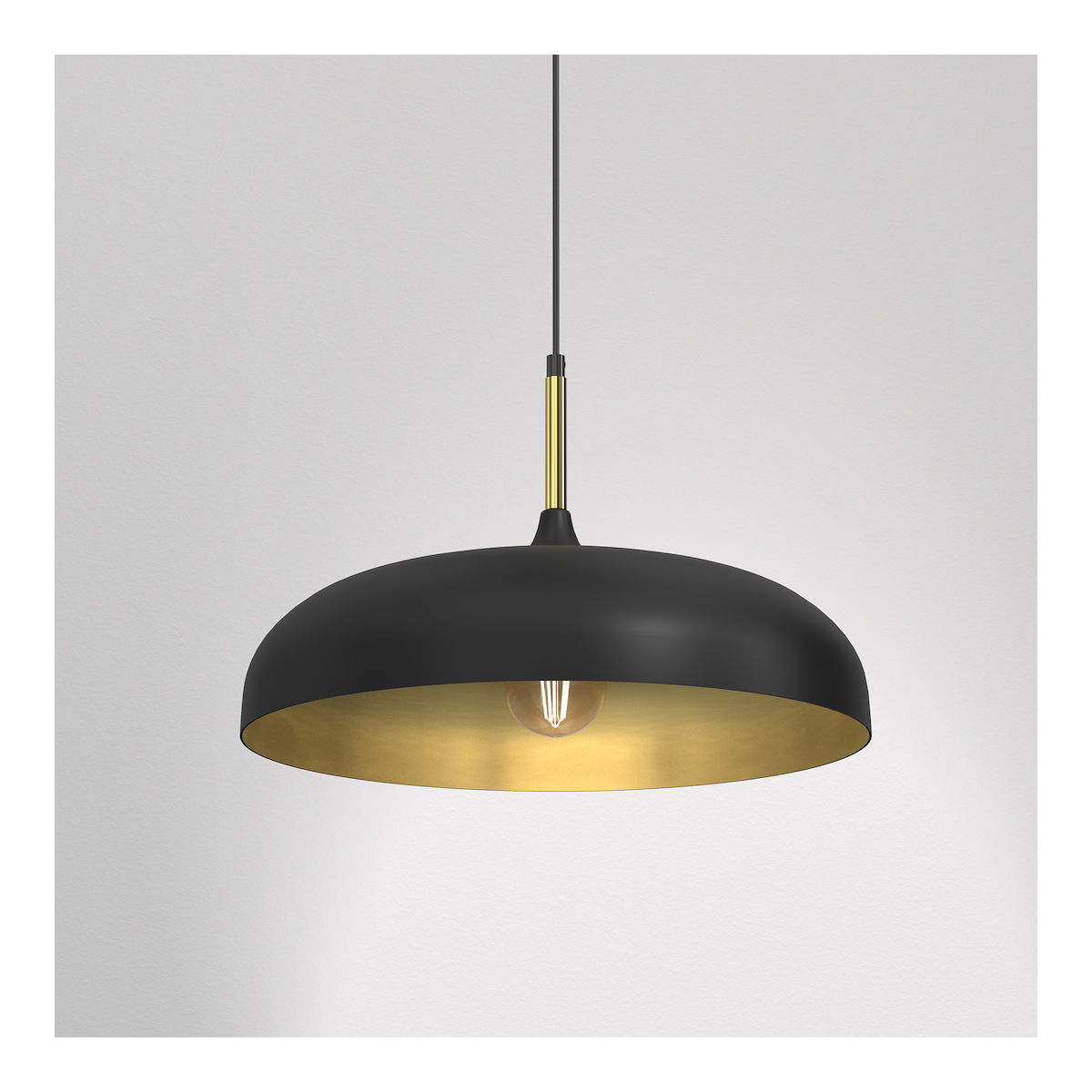 MiLagro LINCOLN BLACK GOLD 45cm wyjątkowa iluminacja