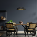 MiLagro LINCOLN BLACK GOLD 45cm wyjątkowa iluminacja