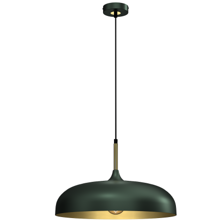 MiLagro LINCOLN GREEN GOLD 45cm niepowtarzalne oświetlenie wnętrza