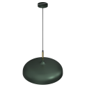MiLagro Lampa wisząca LINCOLN GREEN/GOLD 1xE27 45cm MLP7900