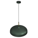 MiLagro Lampa wisząca LINCOLN GREEN/GOLD 1xE27 45cm MLP7900