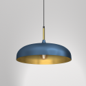 MiLagro LINCOLN BLUE GOLD 45cm światło podkreślające charakter wnętrz