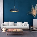 MiLagro LINCOLN BLUE GOLD 45cm światło podkreślające charakter wnętrz