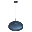 MiLagro Lampa wisząca LINCOLN BLUE/GOLD 1xE27 45cm MLP7901