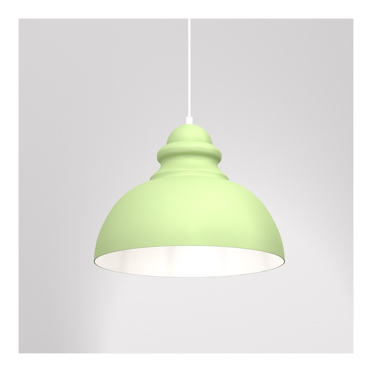 MiLagro Lampa wisząca CORIN GREEN 1xE27 MLP7983