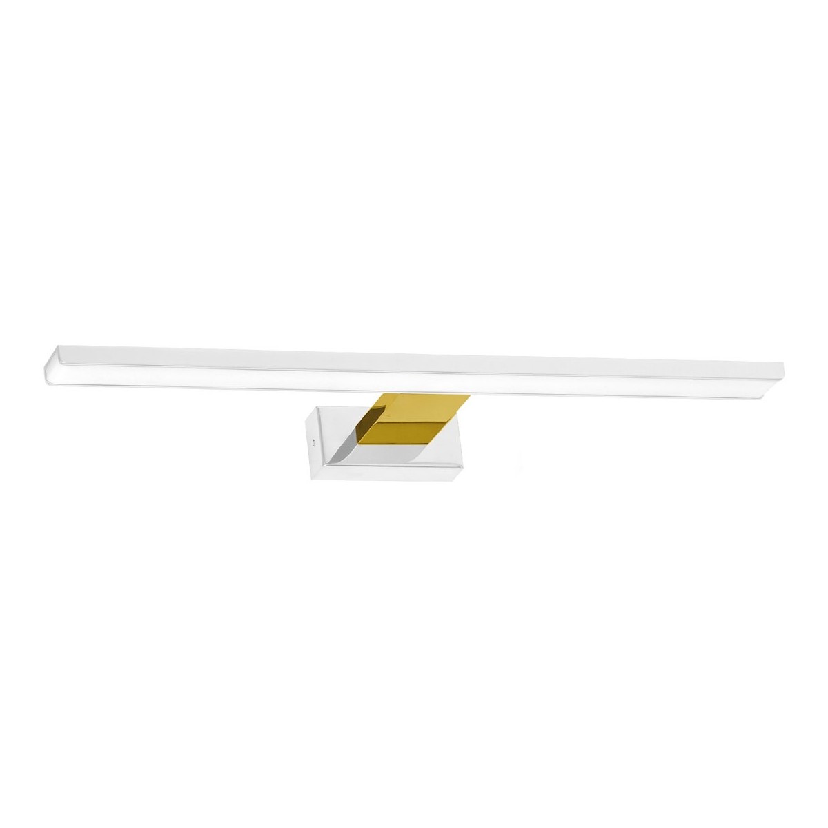 MiLagro Shine LED Biały Złoty 60cm dekoracyjne oświetlenie