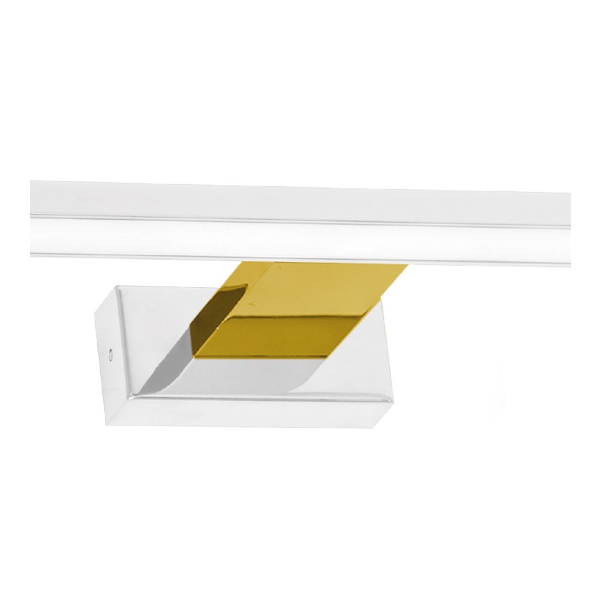 MiLagro Shine LED Biały Złoty 60cm dekoracyjne oświetlenie