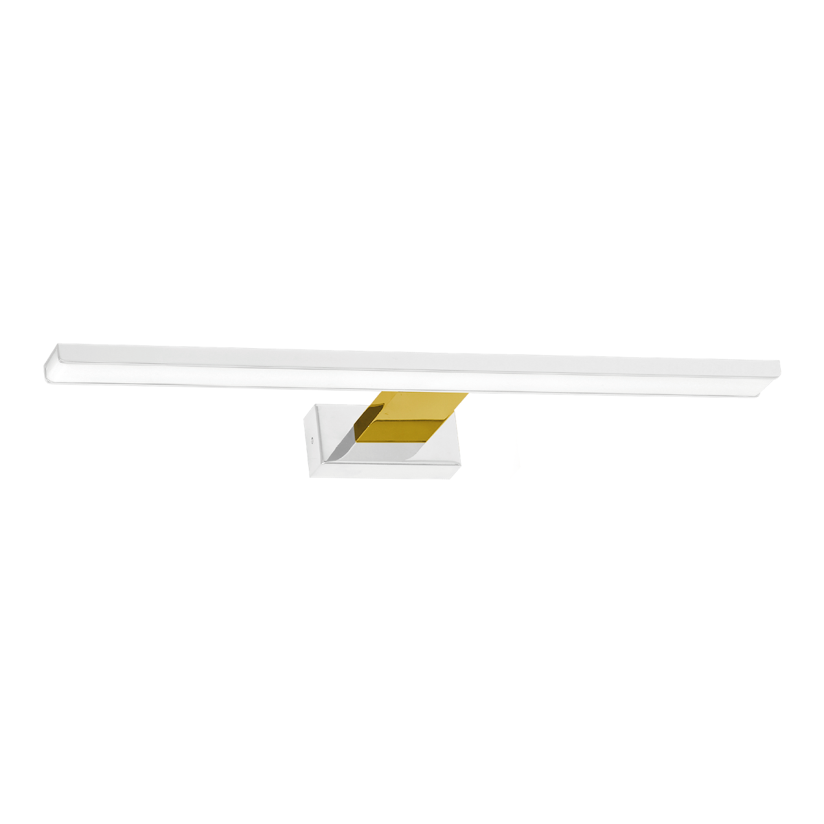 MiLagro Shine LED Biały Złoty 60cm dekoracyjne oświetlenie