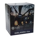 MiLagro Girlanda 15m E27 IP44 klimatyczne oświetlenie