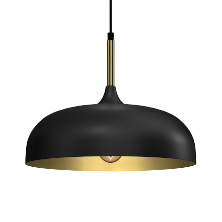 MiLagro LINCOLN Black Gold 35cm efektowne oświetlenie