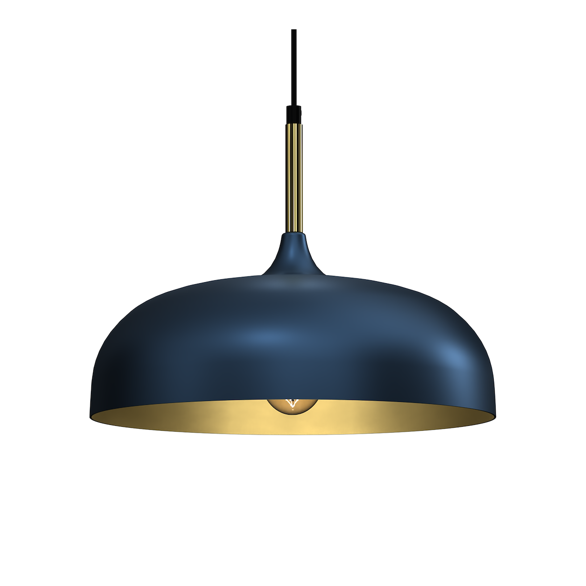 MiLagro LINCOLN Blue Gold 35cm premium oświetlenie