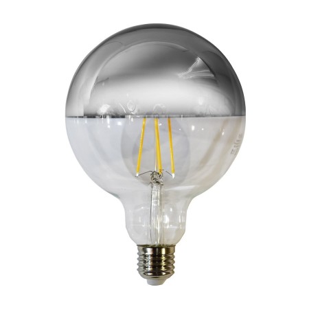 MiLagro Żarówka G125 Silver LED efektowne oświetlenie