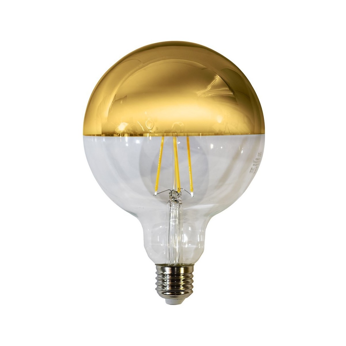 MiLagro Żarówka G125 Gold LED dekoracyjne oświetlenie