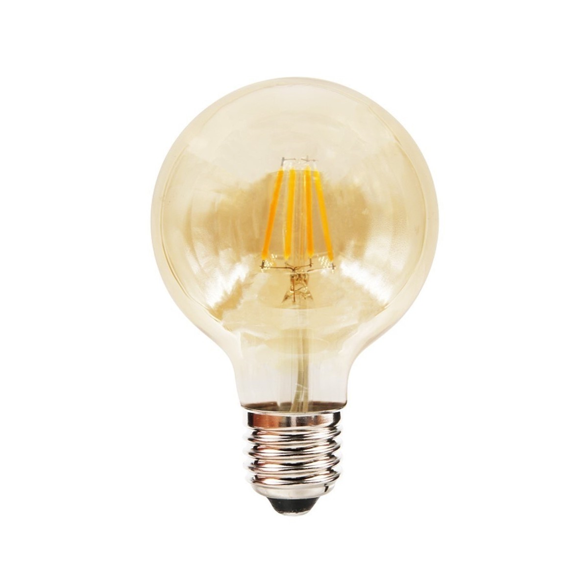 MiLagro Żarówka G80 Amber E27 stylowe oświetlenie