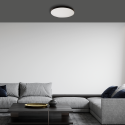MiLagro Plafon MAYA BLACK 15W LED stylowe oświetlenie