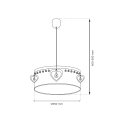 MiLagro Lampa wisząca HEART 1xE27 MLP8278