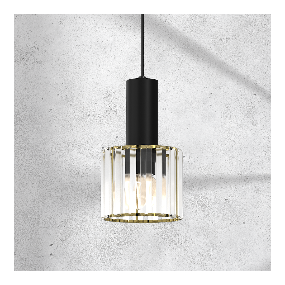 MiLagro Lampa CRISTAL 1xE27 designerskie oświetlenie