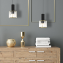 MiLagro Lampa CRISTAL 1xE27 designerskie oświetlenie
