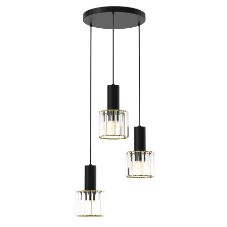 MiLagro Lampa wisząca CRISTAL 3xE27 MLP8362